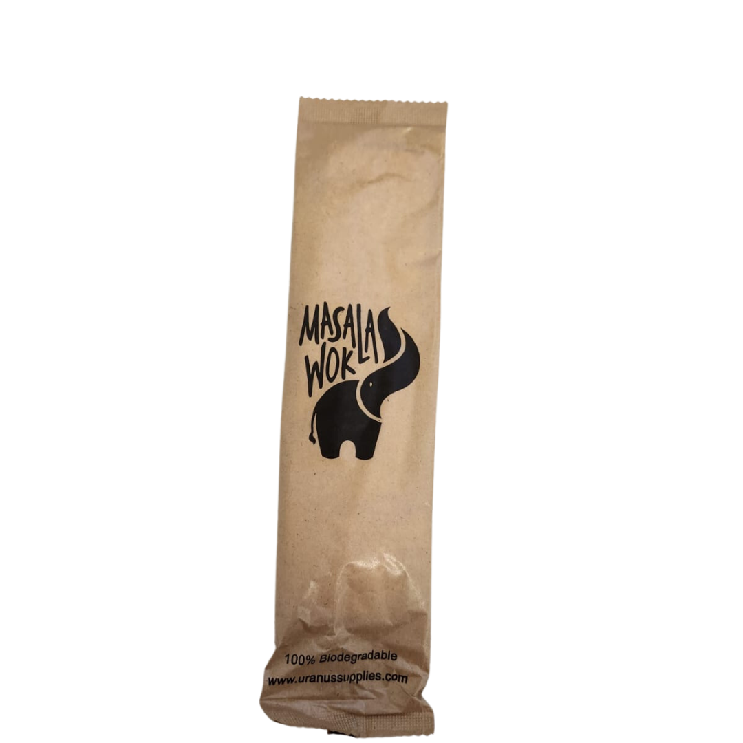 Masala Wok Eco-Friendly PLA Cutlery Set - Disposable and Sustainable, 1000 Kits (4 x 250 Packs)